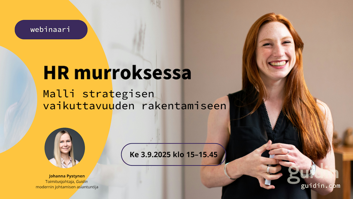 Webinaari: HR murroksessa 3.9.2025