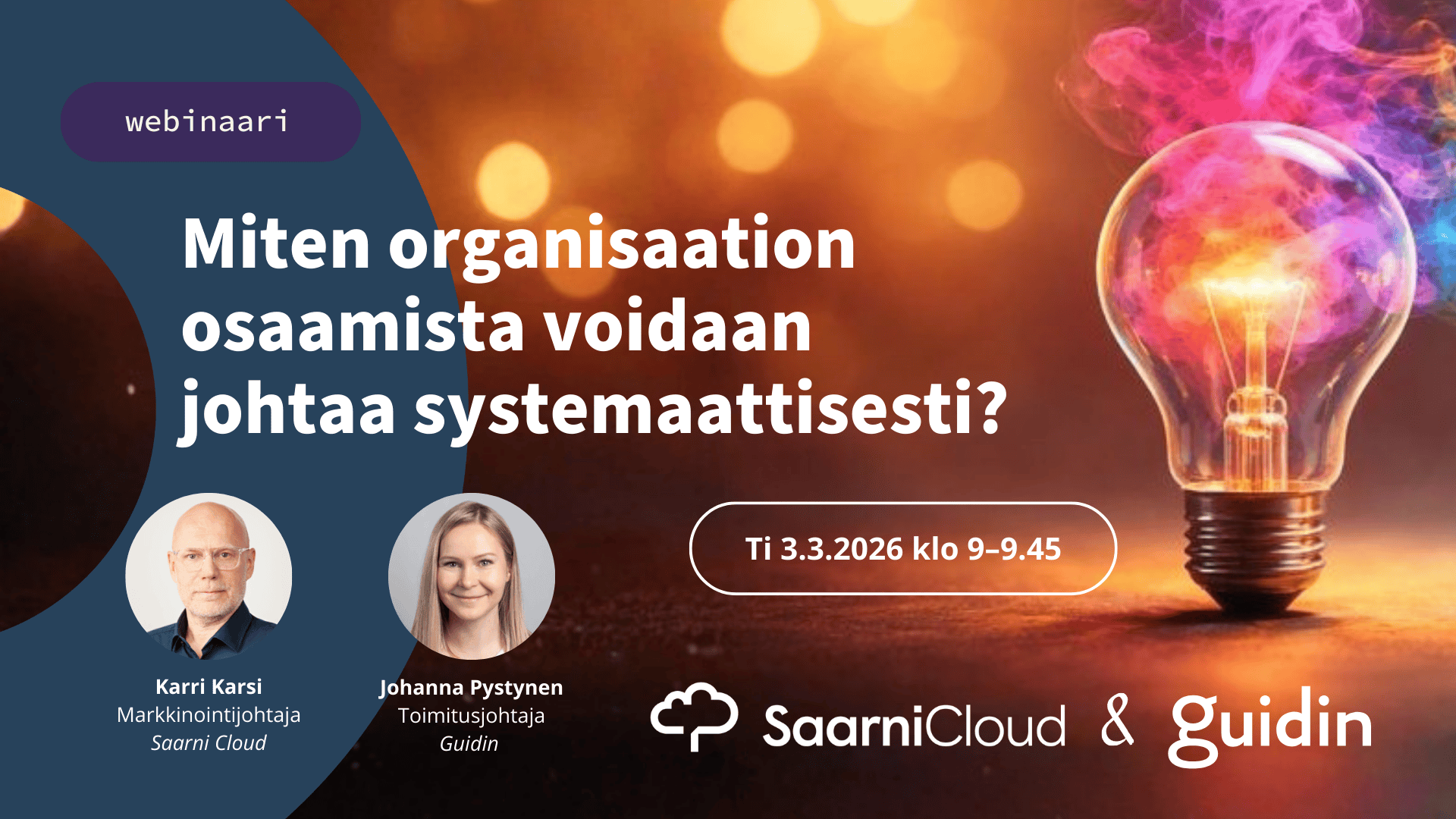Webinaari Miten organisaation osaamista voidaan johtaa systemaattisesti