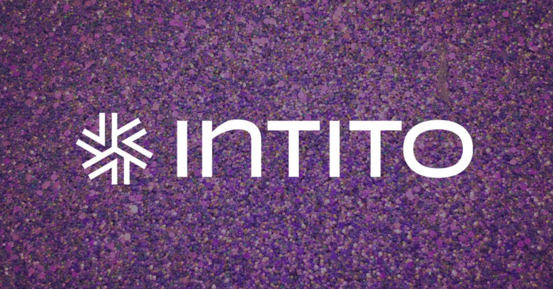 Intiton logo violetilla taustalla.
